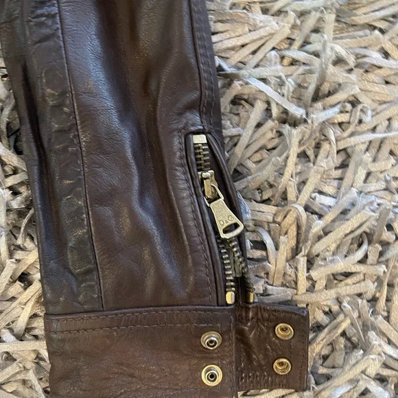 D&G leather jacket new no tags - Picture 2 of 7